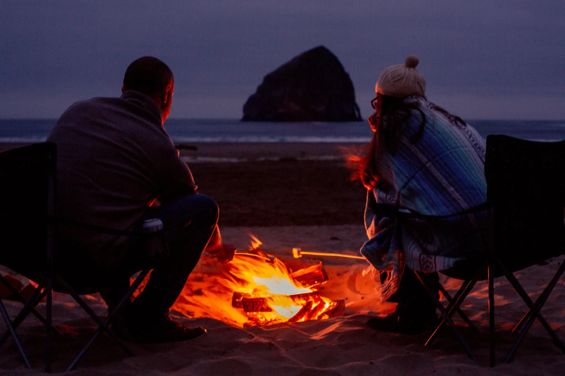 Bonfires & sunsets